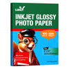 100 Sheets Matte Photo Paper Coated 8.5x11 180Gsm 49lbs 8.5Mil For Inkjet and Laser Printer Uinkit