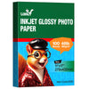 Glossy Photo Paper 11x17 13x19 - Uinkit Inkjet Paper 8.5Mil 180G Inkjet Printing Only