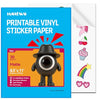 Matte White Printable Vinyl Sticker Paper