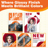 UinkitDouble Sided Photo Paper Glossy 8.5x11 54lbs Inkjet for Dye Ink 200Gsm Value Bulk Pack Picture 8.5 x 11 9.5Mil for Inkjet Printing Printer
