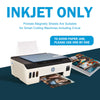 Uinkit Printable Magnetic sheets Non Adhesive 13.5mil 8.5 x 11 Inches Thick Magnet Matte Paper for Inkjet Printers