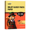 Uinkit Photo Paper, 200gsm, Single Sided, for Dye Ink Printers, Photo Prints, Crafts & School Projects Brochures & Crafts