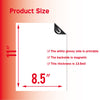 Printable Magnet Glossy Sheets for inkjet printer 13.5mil 8.5 x 11 inches and Self-Sealing Laminating Pouches 4x6