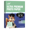 Uinkit Ultra Premium Glossy Photo Paper, 270 GSM Heavy Weight, 50 Sheets, Waterproof Instant Dry RC Coated, for Inkjet Printers