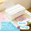 Uinkit 37lb Thin Flyer Paper Glossy 8.5x11 Inkjet 100 Sheets Single Side DIY Chip Bag 135gsm Photos Picture for Inkjet Printer with Dye Ink Letter size A4 Brochure