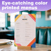 Uinkit 37lb Thin Flyer Paper Glossy 8.5x11 Inkjet 100 Sheets Single Side DIY Chip Bag 135gsm Photos Picture for Inkjet Printer with Dye Ink Letter size A4 Brochure