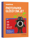 HARtwii 110 Sheets Glossy Photo Paper 8.5x11 Inches 62lbs for Inkjet Printers 230Gsm Ideal for Brochure Paper, Flyers Paper