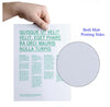 Uinkit Photo Paper Glossy Double Sided 8.5x11 Inkjet 37lb 140gsm Dye ink Thin Photo Picture Flyer Calendar Magazine CD Cover letter