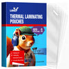 Uinkit Photo Size Thermal Laminating Pouches, 3x5 / 4x6 / 5x7 / Card Sizes, Glossy Finish, 3-5 Mil, Multiple Packs