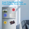 Uinkit Printable Magnetic sheets Non Adhesive 13.5mil 8.5 x 11 Inches Thick Magnet Matte Paper for Inkjet Printers