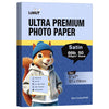 Uinkit Ultra Premium Satin Photo Paper, 250 GSM Heavy Weight, 50 Sheets, Waterproof Instant Dry RC Coated, for Inkjet Printers 5X7INCHES