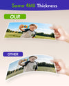 Uinkit PET Cold Laminating Film, A4 / A3 / 4R Sizes, 4 Mil Self-Adhesive Single-Sided Cold Laminating Pouches
