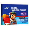 Uinkit Photo Size Thermal Laminating Pouches, 3x5 / 4x6 / 5x7 / Card Sizes, Glossy Finish, 3-5 Mil, Multiple Packs