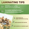 100 Pack Laminating Pouches Holds 11 x 17 Inch Sheets, 3 Mil Laminate Sheets 11.5 x 17.5 Inch for Laminator, Clear Thermal Laminating Pouches with Round Corne