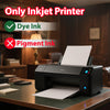 100 Sheets Matte Photo Paper Coated 8.5x11 180Gsm 49lbs 8.5Mil For Inkjet and Laser Printer Uinkit
