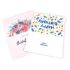 Half Folding Greeting Card Paper - 100sheets 5.5x8.5 Folded Double sides Matt Inkjet Paper Photo Paper Suitable for All Ink Printers