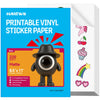 Matte White Printable Vinyl Sticker Paper