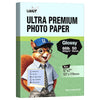 Uinkit Ultra Premium Glossy Photo Paper, 250 GSM Heavy Weight, 50 Sheets, Waterproof Instant Dry RC Coated, for Inkjet Printers