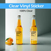 Uinkit Inkjet PET Label Paper A4 (8.5 x 11 Inch), Matte White/Clear/Bright White Finishes, 15-200 Sheet Packs