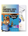 Uinkit Inkjet PP Label Paper A3 (11 x 17 Inch), Glossy/Matte/Adhesive Finish, 10-200 Sheet Packs