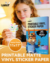 Uinkit Inkjet PP Label Paper A3 (11 x 17 Inch), Glossy/Matte/Adhesive Finish, 10-200 Sheet Packs