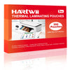 Hartwii Laminting Sheets Holds 8.5 x 11 Inch Sheets, 3 Mil Clear Thermal Laminating Pouches 9 x 11.5 Inch Lamination Sheet Paper for Laminator, Round Corner Letter Size