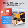 HARTWII Double Sided Photo Paper Glossy Brochure Flyer Paper 110sheets 220sheets