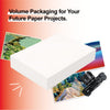 HARTWII 220 Sheets Inkjet Glossy Thin Paper 8.5x11 inch 30lb 120gsm A4 Letter Size And 500 Pack Laminating Sheets 3 Mil Clear Thermal Laminating Pouches 9 x 11.5 Inch