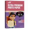 Uinkit Ultra Premium Stain Photo Paper 270 GSM Heavy Weight, 50 Sheets, Waterproof Instant Dry RC Coated, for Inkjet Printers