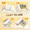 100 Pack Laminating Pouches Holds 11 x 17 Inch Sheets, 3 Mil Laminate Sheets 11.5 x 17.5 Inch for Laminator, Clear Thermal Laminating Pouches with Round Corne