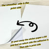 Uinkit Inkjet PP Label Paper A3 (11 x 17 Inch), Glossy/Matte/Adhesive Finish, 10-200 Sheet Packs
