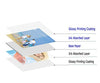 Uinkit Photo Paper Glossy Double Sided 8.5x11 Inkjet 37lb 140gsm Dye ink Thin Photo Picture Flyer Calendar Magazine CD Cover letter