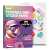 Uinkit Inkjet PET Label Paper A3 (11 x 17 Inch), Matte White/Clear/Bright White, 30-200 Sheet Packs