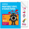 Matte White Printable Vinyl Sticker Paper