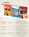 Uinkit PET Cold Laminating Film, A4 / A3 / 4R Sizes, 4 Mil Self-Adhesive Single-Sided Cold Laminating Pouches