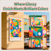 100 Sheets Matte Photo Paper Coated 8.5x11 180Gsm 49lbs 8.5Mil For Inkjet and Laser Printer Uinkit