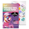 Uinkit Inkjet PET Label Paper A3 (11 x 17 Inch), Matte White/Clear/Bright White, 30-200 Sheet Packs