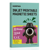 Hartwii 30 Sheets Glossy 4x6 Printable Magnet Sheets for inkjet printer Make Refrigerator Photo 13.5mil