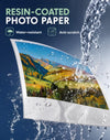 Uinkit Ultra Premium Glossy Photo Paper, 270 GSM Heavy Weight, 50 Sheets, Waterproof Instant Dry RC Coated, for Inkjet Printers