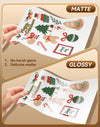 Uinkit Inkjet PP Label Paper A4 (8.5 x 11 Inch), Glossy/Matte/Adhesive/Mixed Finish, 20-200 Sheet Packs