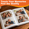 UinkitDouble Sided Photo Paper Glossy 8.5x11 54lbs Inkjet for Dye Ink 200Gsm Value Bulk Pack Picture 8.5 x 11 9.5Mil for Inkjet Printing Printer