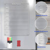 Uinkit Magnetic Acrylic Calendar for Fridge