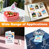 UinkitDouble Sided Photo Paper Glossy 8.5x11 54lbs Inkjet for Dye Ink 200Gsm Value Bulk Pack Picture 8.5 x 11 9.5Mil for Inkjet Printing Printer