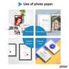 Glossy Photo Paper 11x17 13x19 - Uinkit Inkjet Paper 8.5Mil 180G Inkjet Printing Only
