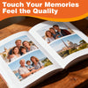 UinkitDouble Sided Photo Paper Glossy 8.5x11 54lbs Inkjet for Dye Ink 200Gsm Value Bulk Pack Picture 8.5 x 11 9.5Mil for Inkjet Printing Printer