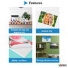 Uinkit 30 Sheets Printable Matte Sticker Photo Paper，8.5x11 Full Sheet Inkjet Self Adhesive Photo Paper