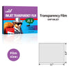 Uinkit Inkjet Transparency Film 8.5x11 OHP Overhead Projector Film for DIY Crafting 100% Clear Transparency Paper For Inkjet Printer