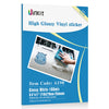 Uinkit Inkjet PP Label Paper A4 (8.5 x 11 Inch), Glossy/Matte/Adhesive/Mixed Finish, 20-200 Sheet Packs