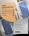 Uinkit A3 / Menu Size Thermal Laminating Pouches, 11.5 x 17.5 Inches, Matte & Glossy, 3.5/5 Mil Thickness