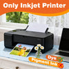 UinkitDouble Sided Photo Paper Glossy 8.5x11 54lbs Inkjet for Dye Ink 200Gsm Value Bulk Pack Picture 8.5 x 11 9.5Mil for Inkjet Printing Printer